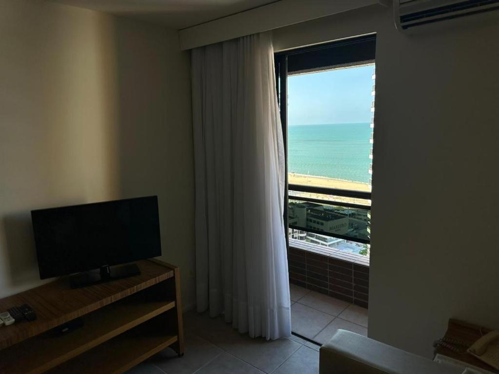 Flat with the sea view Apartment Fortaleza  Luaran gambar